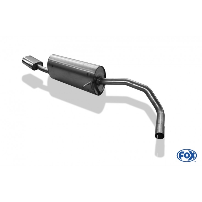 Endschalldämpfer Combi - 135x80 Typ 53